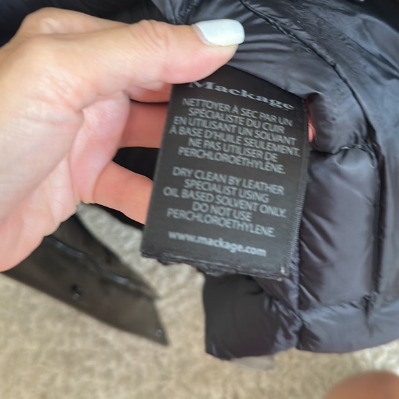 Mackage Danea Parka Sz XXS - Picture 12 of 14